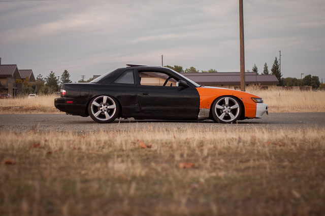 photo 2 Nissan S13 custom wheels Nissan 350Z 35th Anniversary 18x8.0, ET +8, tire size 215/35 R18. 18x8.5 ET+30 215/45 R18