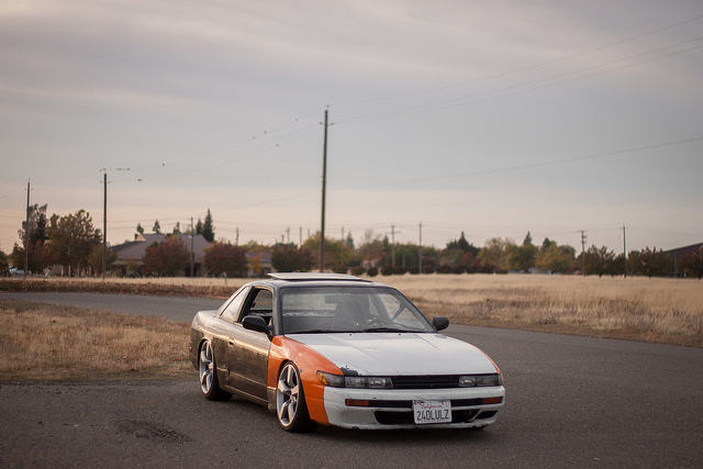 photo 3 Nissan S13 custom wheels Nissan 350Z 35th Anniversary 18x8.0, ET +8, tire size 215/35 R18. 18x8.5 ET+30 215/45 R18