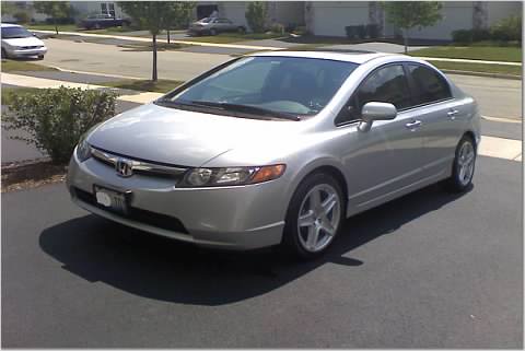 photo 2 Honda Civic custom wheels OEM Acura TL 17x8.0, ET +42, tire size 225/45 R17. x ET 