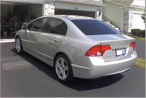 photo 4 Honda Civic custom wheels OEM Acura TL 17x8.0, ET +42, tire size 225/45 R17. x ET 