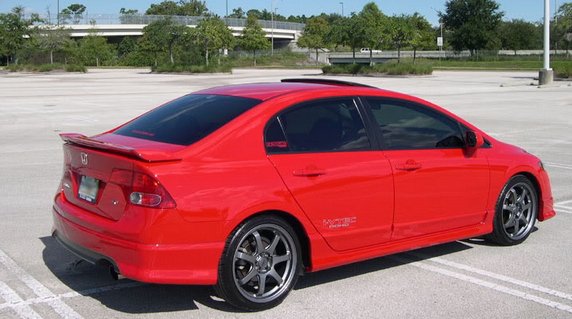 photo 2 Honda Civic custom wheels Mugen GP  17x7.5, ET +45, tire size X R17. x ET