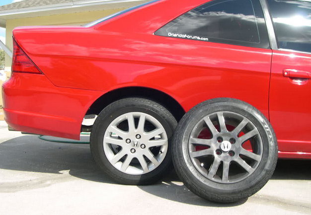 photo 8 Honda Civic custom wheels Mugen GP  17x7.5, ET +45, tire size X R17. x ET