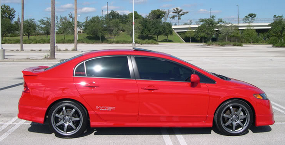 photo 10 Honda Civic custom wheels Mugen GP  17x7.5, ET +45, tire size X R17. x ET