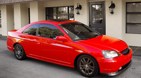 photo 12 Honda Civic custom wheels Mugen GP  17x7.5, ET +45, tire size X R17. x ET