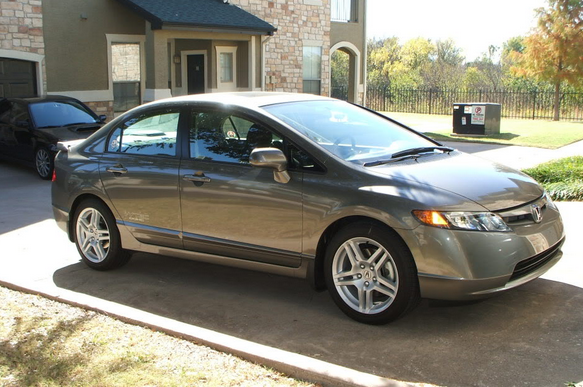 photo 1 Honda Civic custom wheels OEM Acura TL 17x8.0, ET +45, tire size 235/45 R17. x ET