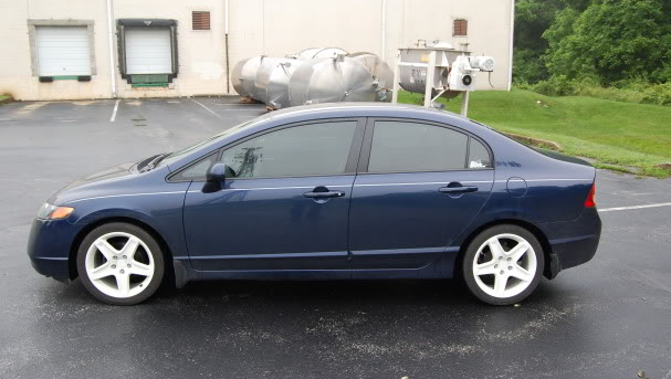 photo 1 Honda Civic custom wheels OEM Acura TL 17x, ET , tire size 235/45 R17. x ET