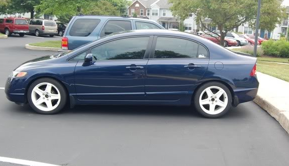 photo 1 Honda Civic custom wheels OEM Acura TL 17x, ET , tire size 225/45 R17. x ET 