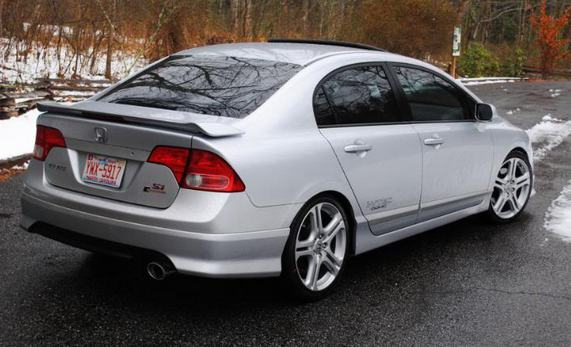 photo 2 Honda Civic custom wheels OEM Acura TSX 18x, ET +15, tire size X R18. 18x ET+20