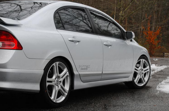 photo 4 Honda Civic custom wheels OEM Acura TSX 18x, ET +15, tire size X R18. 18x ET+20