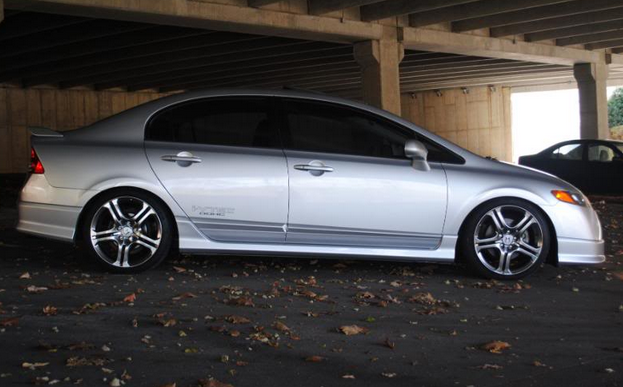 photo 1 Honda Civic custom wheels OEM Acura TL 18x8.0, ET +45, tire size X R18. x ET