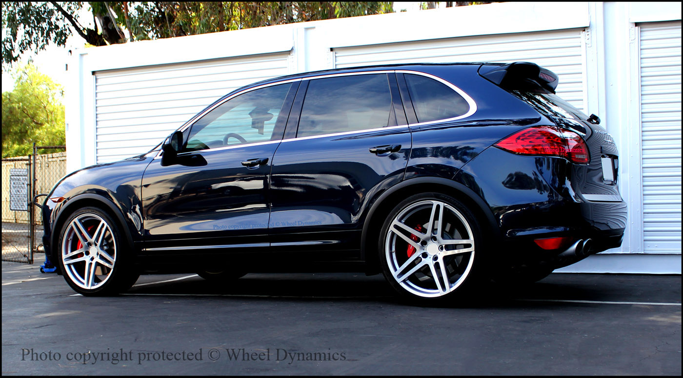 photo 2 Porsche Cayenne custom wheels Dynamics R-55 22x, ET , tire size X R22. x ET