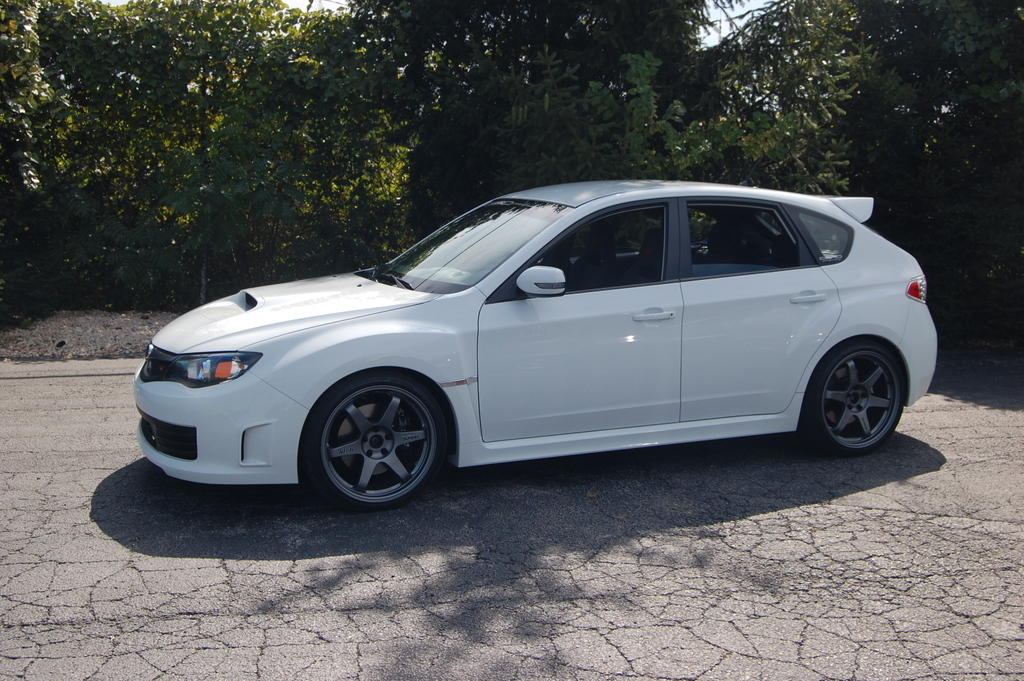 photo 1 Subaru Impreza WRX STi custom wheels Rays Engineering TE37 19x9.5, ET +43, tire size 275/30 R19. x ET 