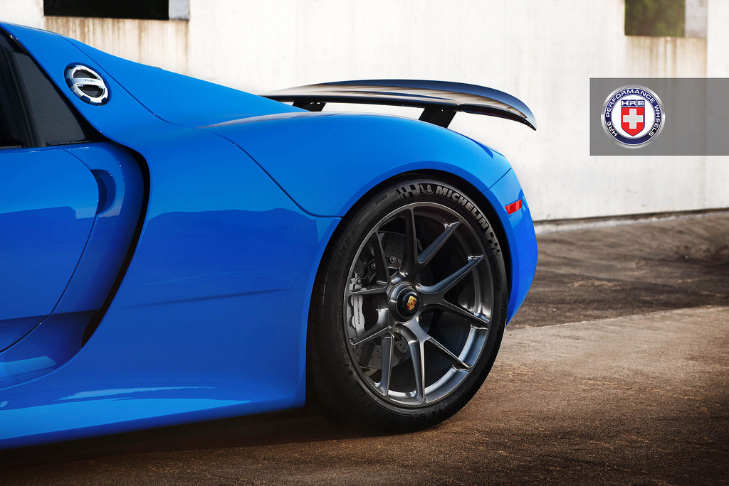 photo 4 Porsche 918 Spyder custom wheels HRE P101 20x9.5, ET , tire size X R20. 21x12.5 ET