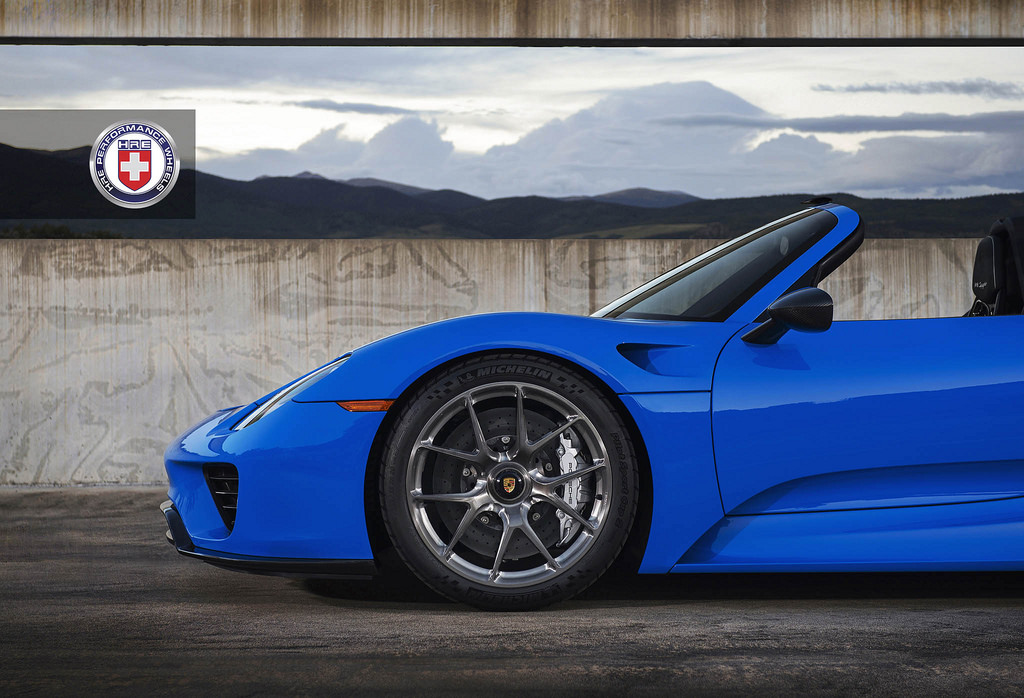photo 5 Porsche 918 Spyder custom wheels HRE P101 20x9.5, ET , tire size X R20. 21x12.5 ET