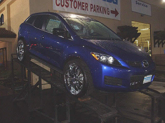 photo 1 Mazda CX-7 custom wheels Boss 22x, ET , tire size X R22. x ET
