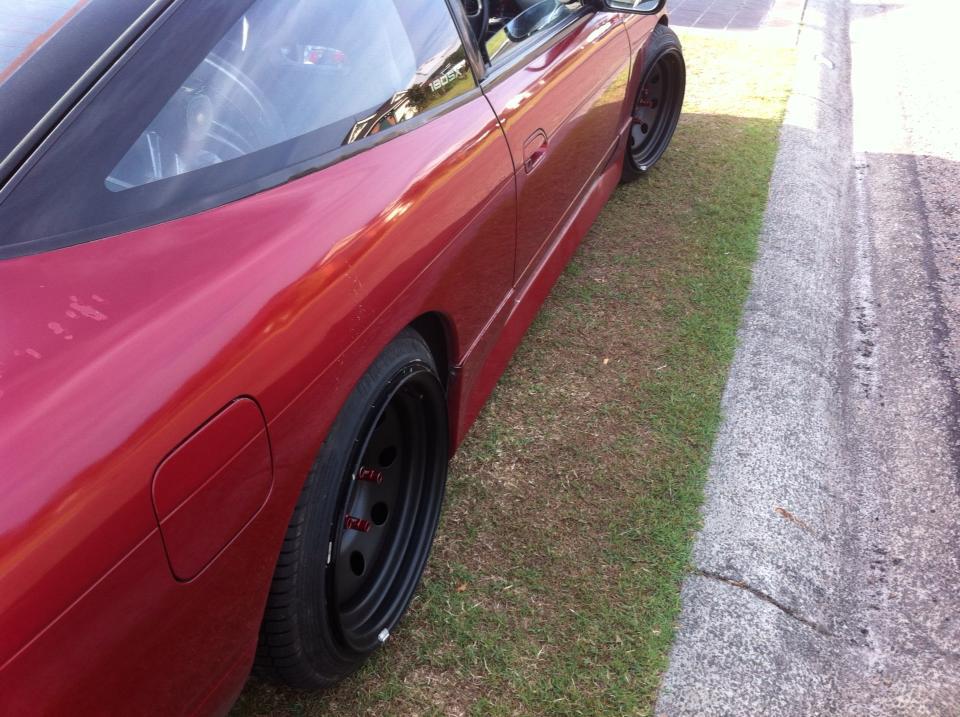 photo 1 Nissan S13 custom wheels Gecko Steelies 16x10.0, ET -5, tire size 205/45 R16. 16x10.0 ET+15