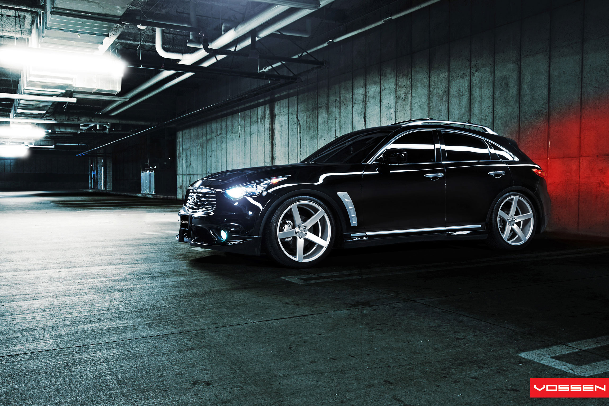 photo 2 Infiniti QX70 custom wheels Vossen CV3 22x10.5, ET , tire size X R22. x ET