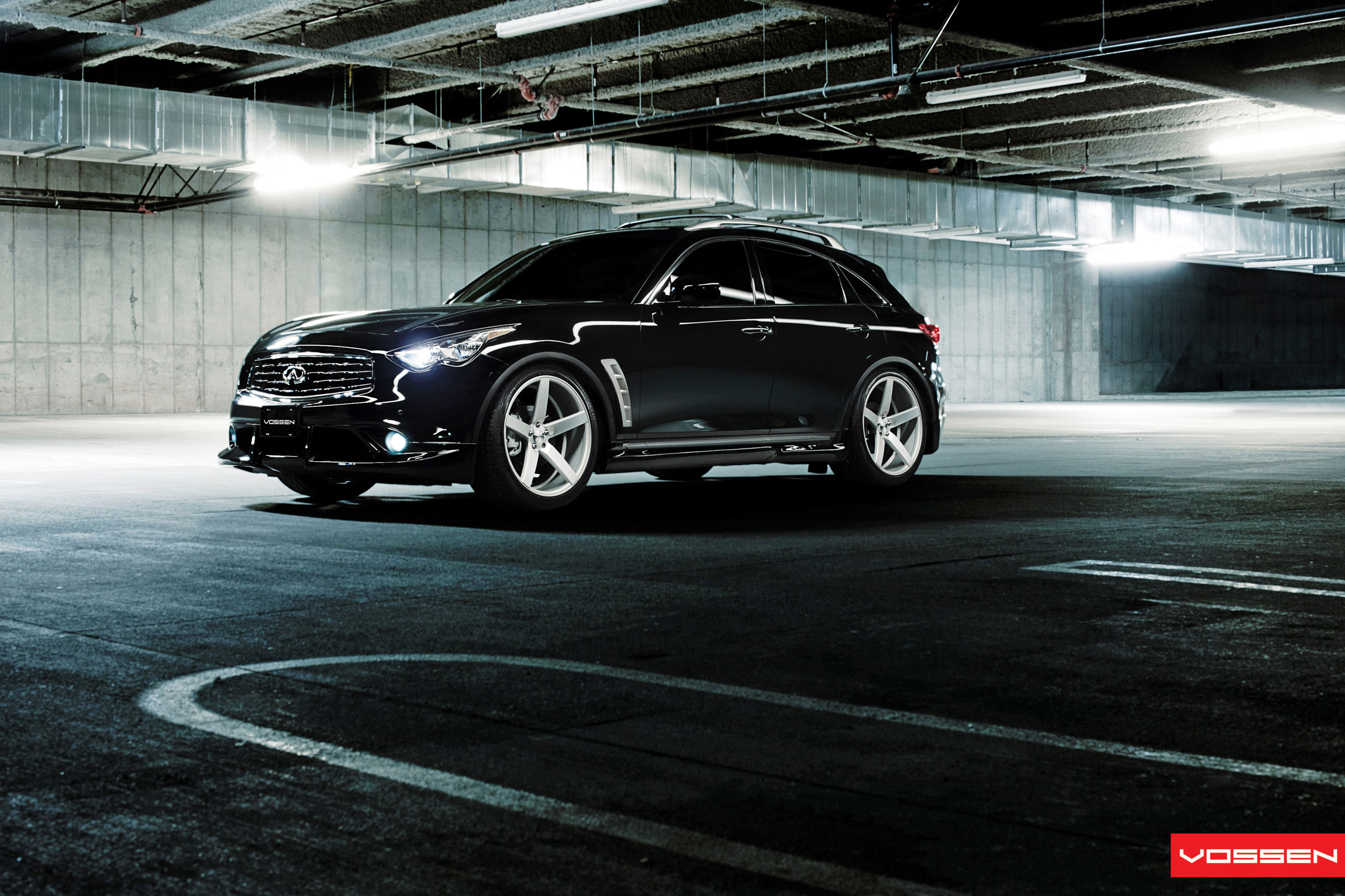 photo 3 Infiniti QX70 custom wheels Vossen CV3 22x10.5, ET , tire size X R22. x ET
