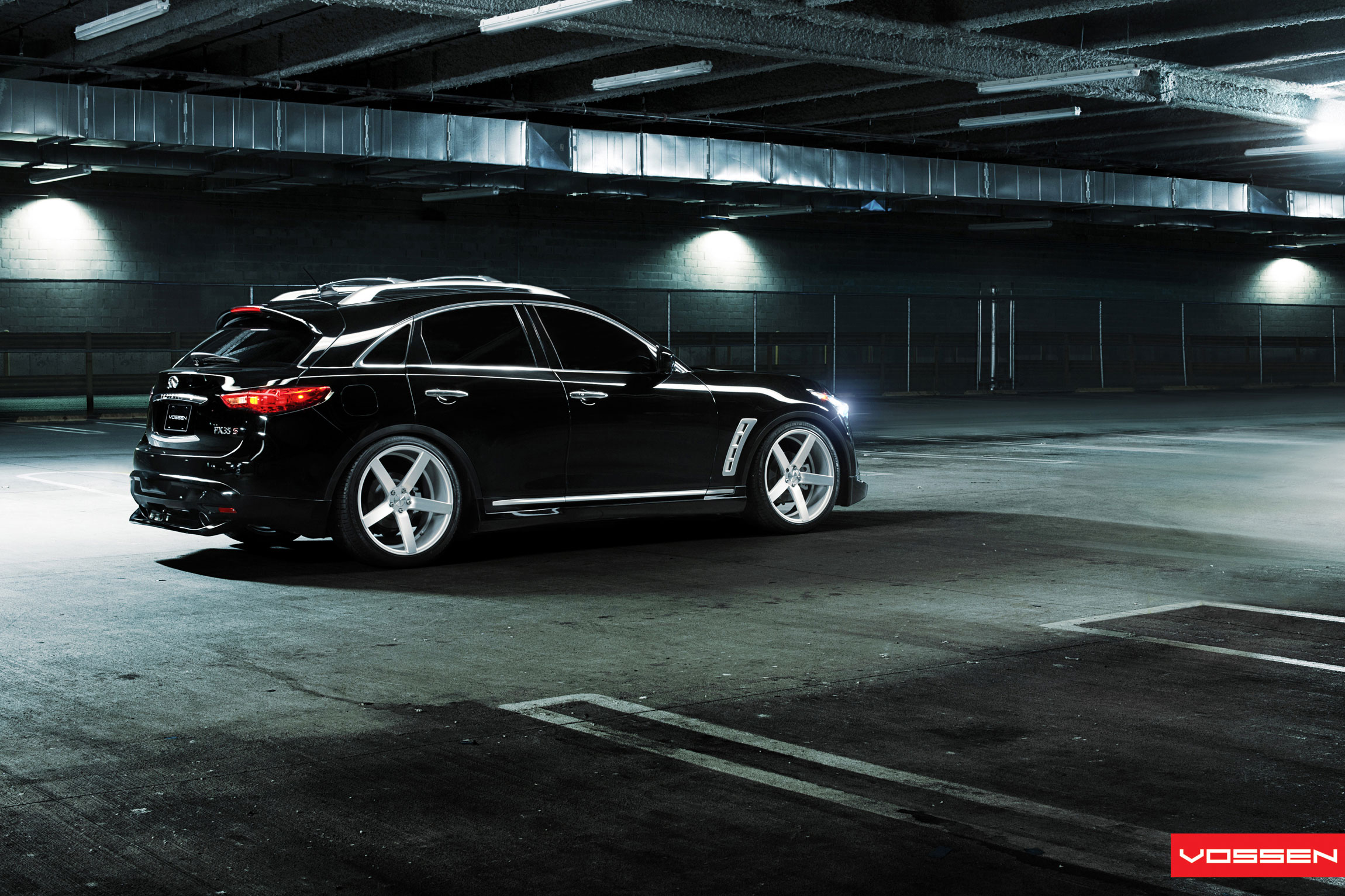 photo 4 Infiniti QX70 custom wheels Vossen CV3 22x10.5, ET , tire size X R22. x ET