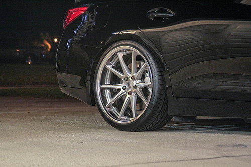 photo 3 Infiniti Q50 custom wheels Work  CV201  20x9.5, ET +35, tire size 245/35 R20. 20x10.5 ET+40 275/30 R20