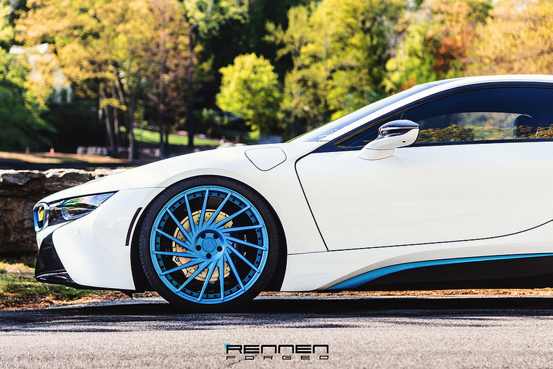 photo 1 BMW i8 custom wheels Rennen   22x9.0, ET , tire size X R22. 22x10.5 ET 