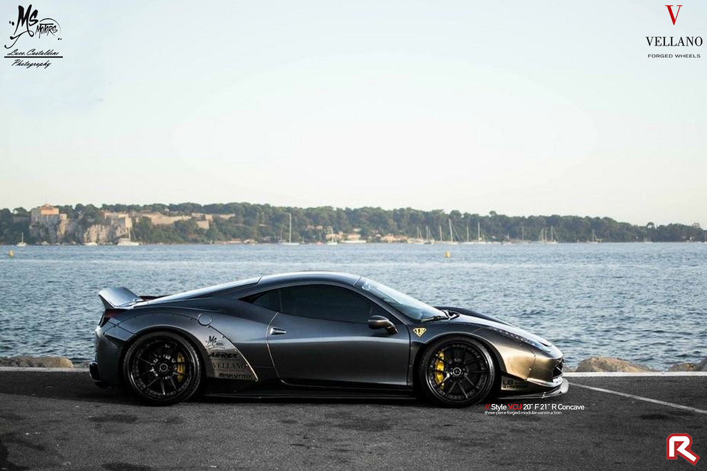 photo 1 Ferrari 458 Italia custom wheels Vellano VCU 20x, ET , tire size X R20. 21x ET 