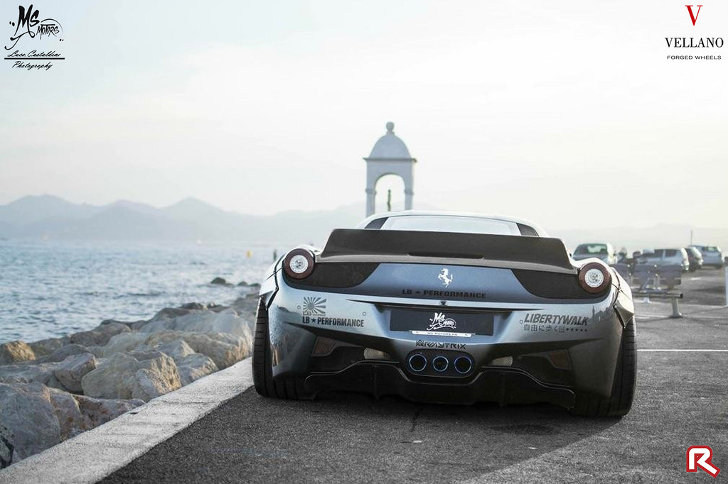 photo 5 Ferrari 458 Italia custom wheels Vellano VCU 20x, ET , tire size X R20. 21x ET 