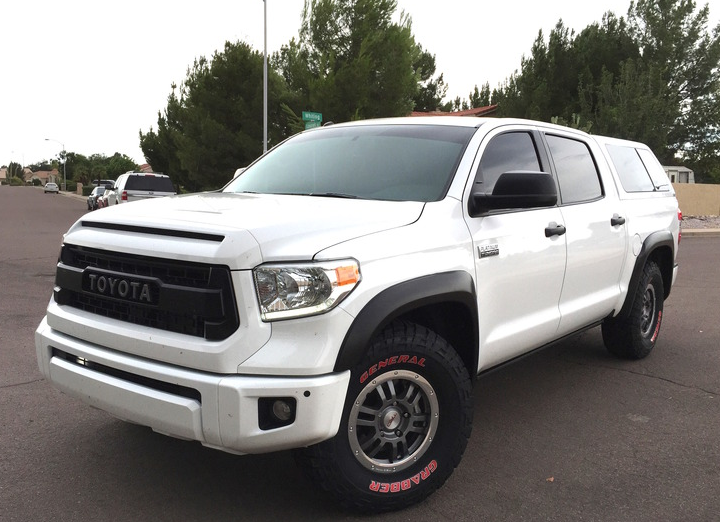 photo 1 Toyota Tundra custom wheels Rock  Warrior  17x9.0, ET , tire size 315/70 R17. x ET