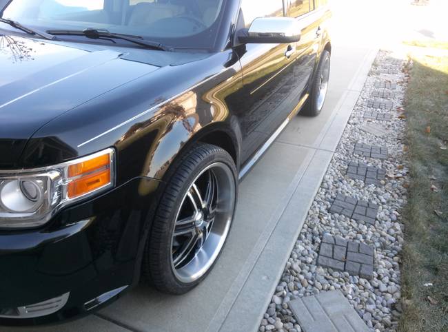 photo 2 Ford Flex custom wheels 22x9.5, ET , tire size 265/35 R22. x ET