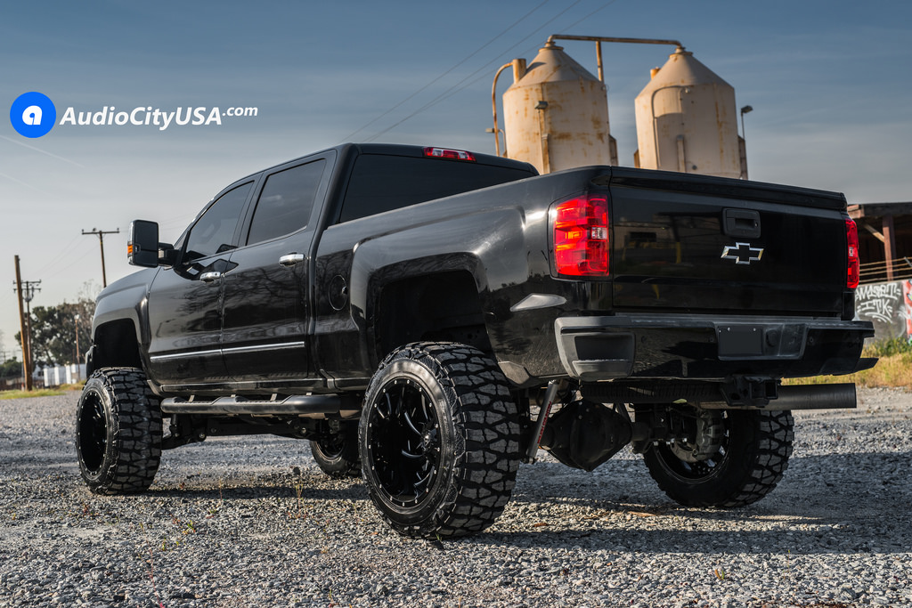 photo 6 Chevrolet Silverado 2500HD custom wheels Cleaver D239 22x14.0, ET , tire size 315/60 R22. x ET