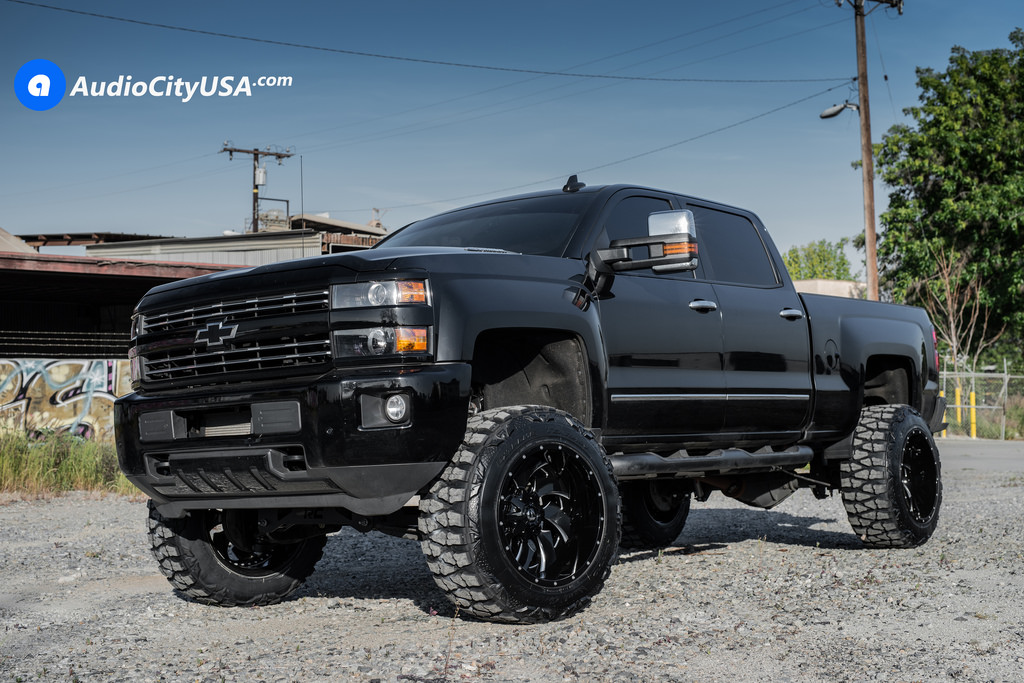 photo 8 Chevrolet Silverado 2500HD custom wheels Cleaver D239 22x14.0, ET , tire size 315/60 R22. x ET