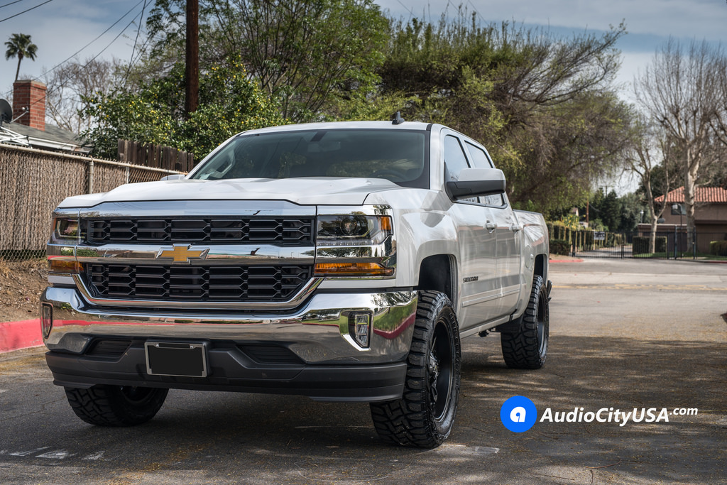photo 7 Chevrolet Silverado 1500 custom wheels Fuel D604 20x9.0, ET , tire size 315/50 R20. x ET