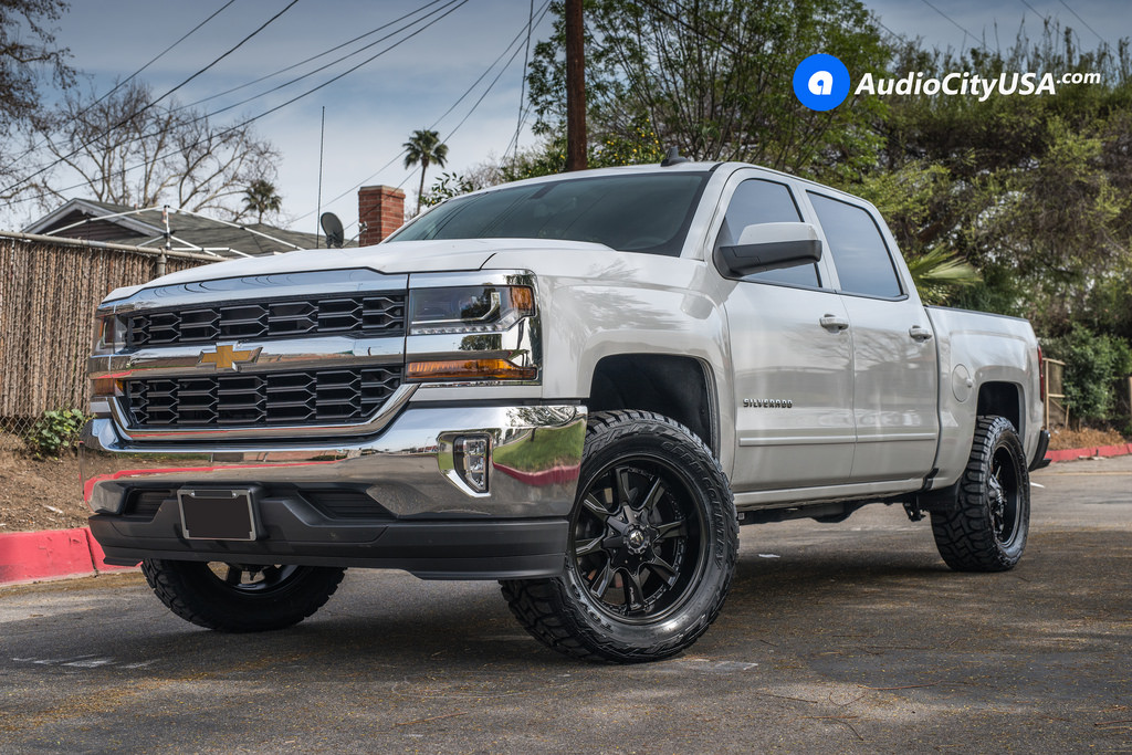 photo 8 Chevrolet Silverado 1500 custom wheels Fuel D604 20x9.0, ET , tire size 315/50 R20. x ET