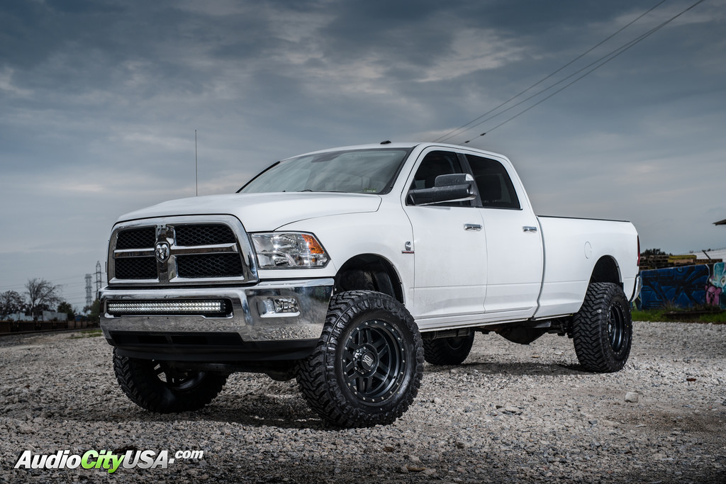 photo 1 RAM 2500 custom wheels Satin  XD128  20x10.0, ET , tire size 345/60 R20. x ET