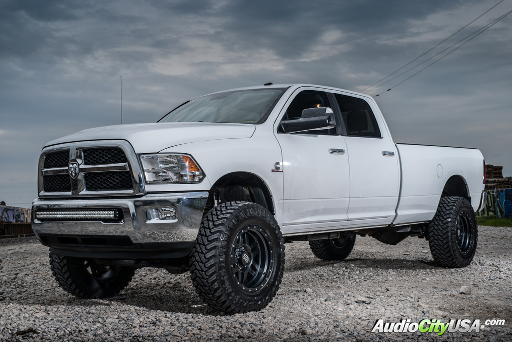 photo 2 RAM 2500 custom wheels Satin  XD128  20x10.0, ET , tire size 345/60 R20. x ET