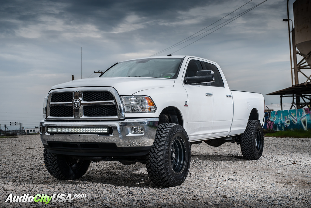 photo 3 RAM 2500 custom wheels Satin  XD128  20x10.0, ET , tire size 345/60 R20. x ET