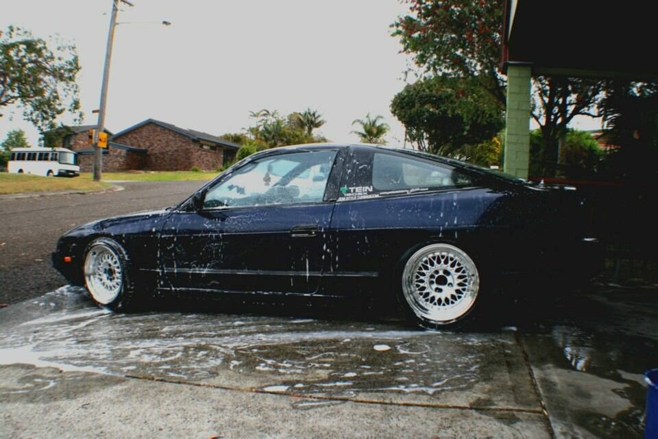 photo 1 Nissan S13 custom wheels Nemoto Mesh 16x9.0, ET 0, tire size 205/50 R16. 16x9.0 ET0 205/50 R16