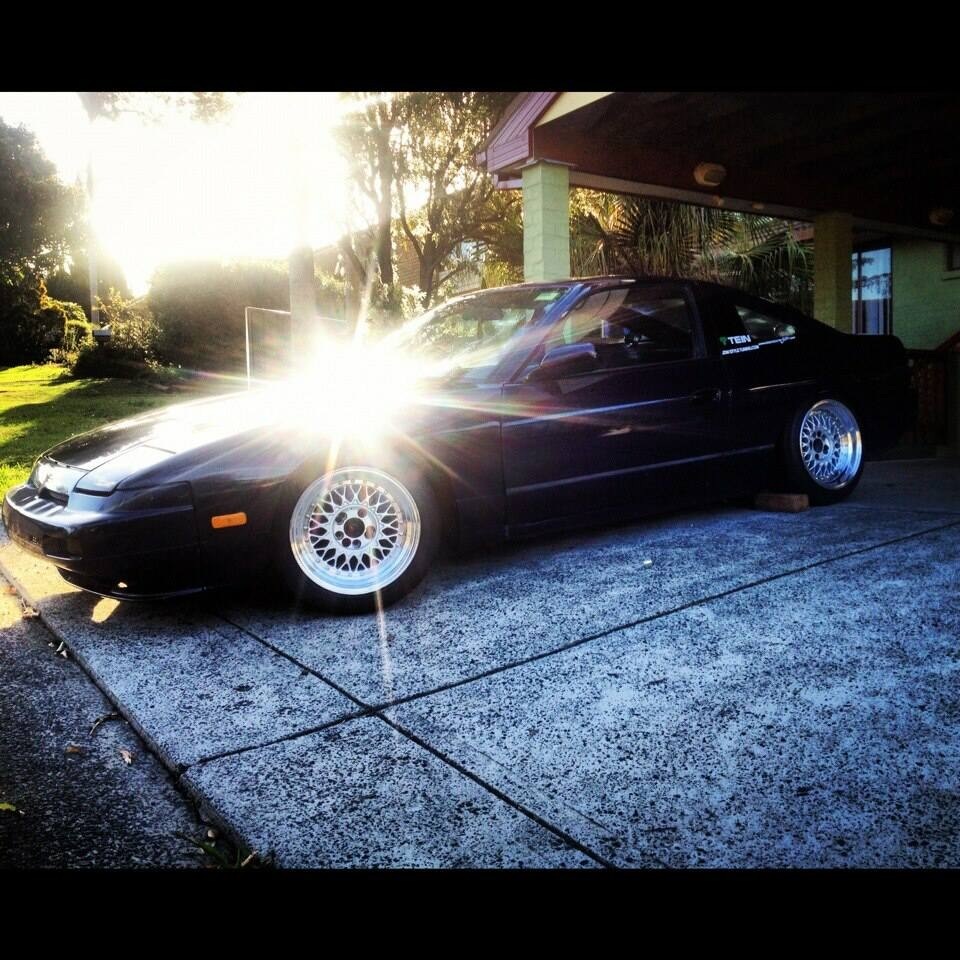 photo 2 Nissan S13 custom wheels Nemoto Mesh 16x9.0, ET 0, tire size 205/50 R16. 16x9.0 ET0 205/50 R16