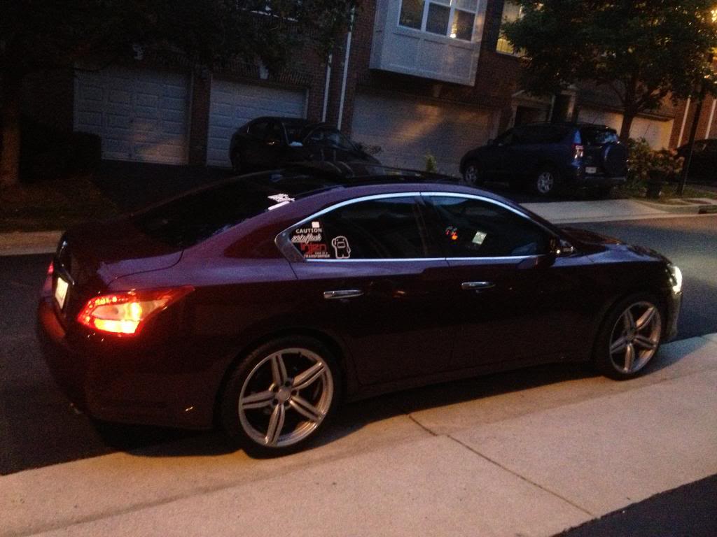 photo 2 Nissan Maxima custom wheels   20x8.5, ET , tire size 245/40 R20. x ET 
