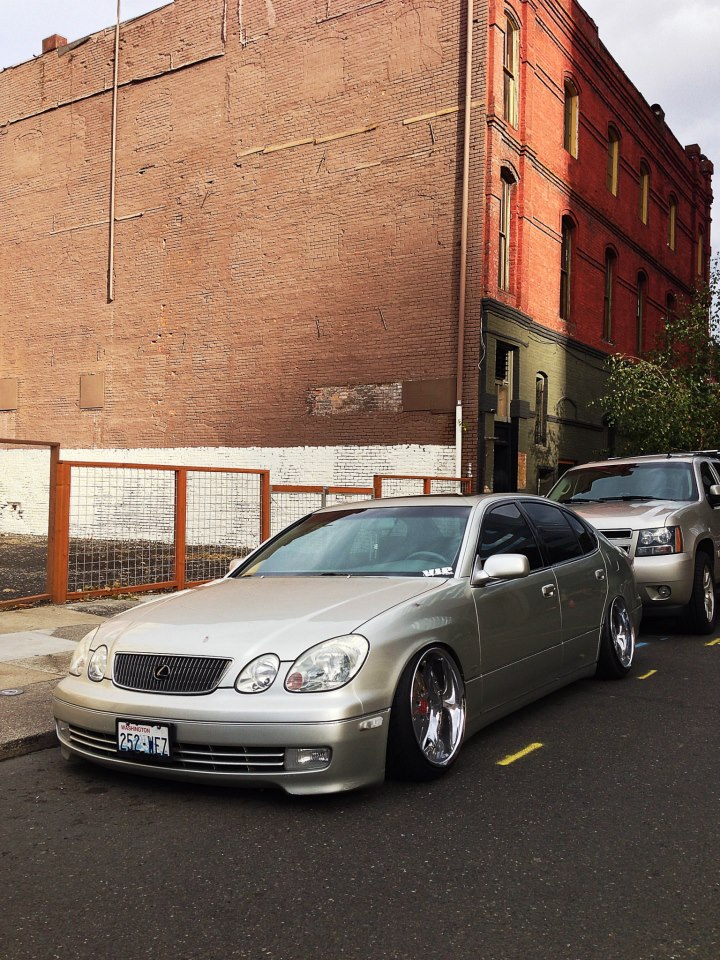 photo 2 Lexus GS 300 custom wheels Work LS207 18x10.0, ET 0, tire size 215/35 R18. 18x11.0 ET0 225/40 R18