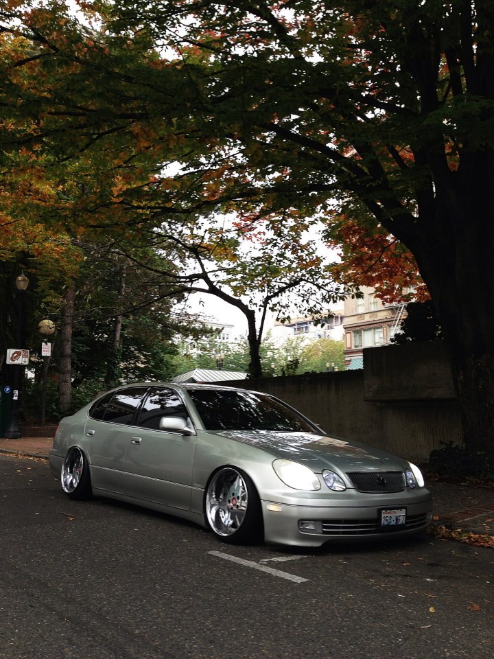 photo 6 Lexus GS 300 custom wheels Work LS207 18x10.0, ET 0, tire size 215/35 R18. 18x11.0 ET0 225/40 R18