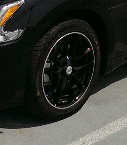 photo 1 Nissan Maxima custom wheels OEM Nissan Maxima 18x, ET , tire size X R18. x ET
