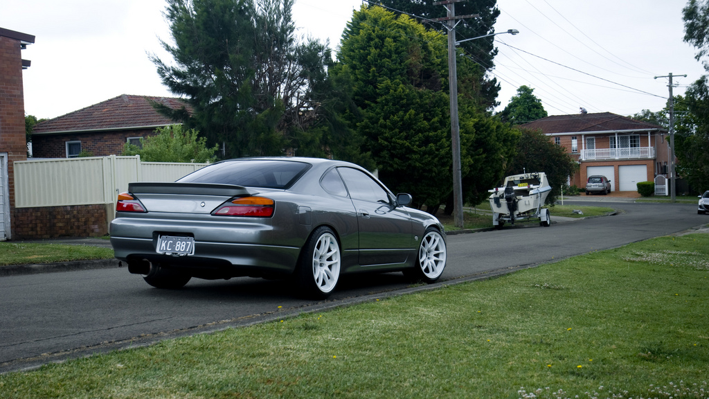 photo 2 Nissan S15 custom wheels Works Emotion CR Kai 18x9.5, ET +20, tire size 225/40 R18. x ET 235/40 R