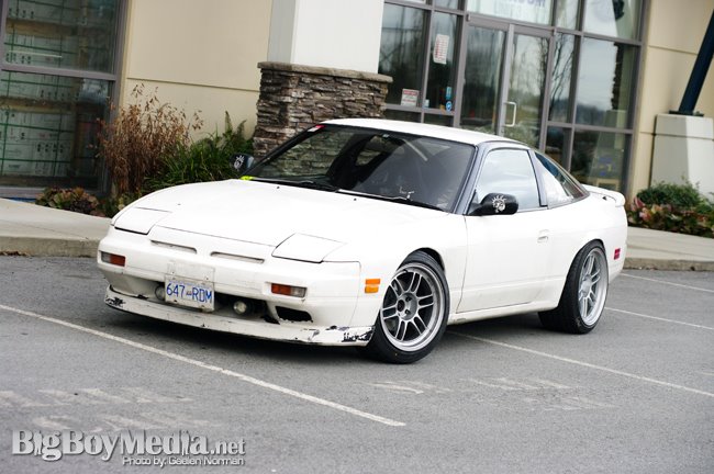 photo 2 Nissan S13 custom wheels Enkei RPF1 17x9.5, ET 0, tire size 255/35 R17. 18x10.5 ET+15 265/35 R18