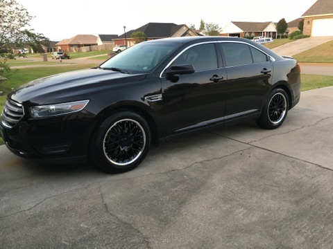 photo 2 Ford Taurus custom wheels Drag DR-75 19x, ET , tire size 245/50 R19. x ET 