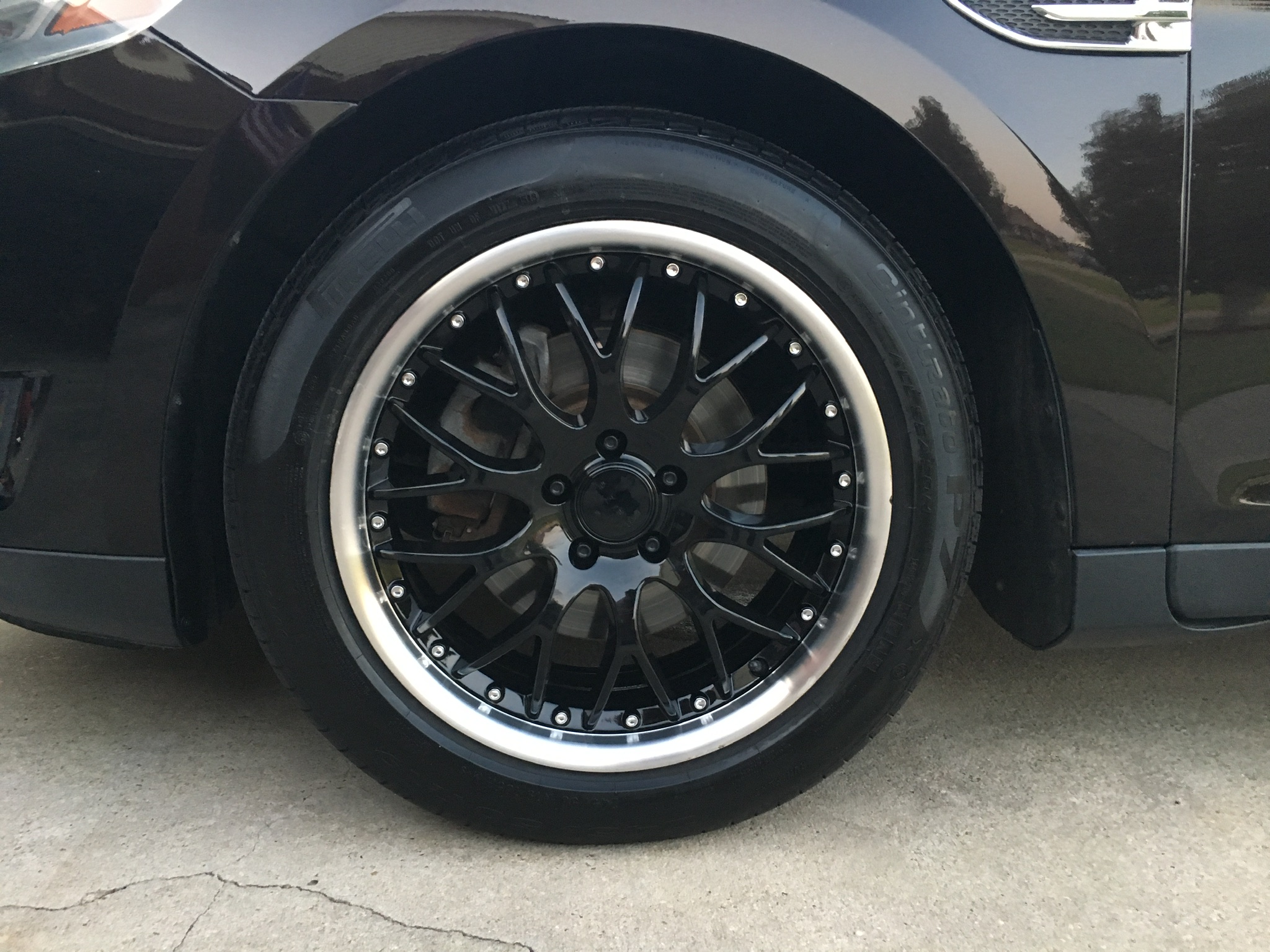 photo 3 Ford Taurus custom wheels Drag DR-75 19x, ET , tire size 245/50 R19. x ET 