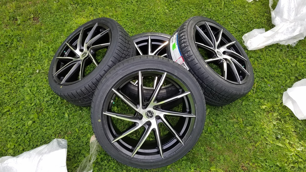 photo 2 Ford Taurus custom wheels Platinum Hawk 433U 20x, ET , tire size X R20. x ET