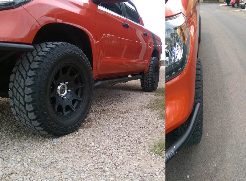 photo 1 Toyota Tundra custom wheels   18x9.0, ET +18, tire size 295/70 R18. x ET 