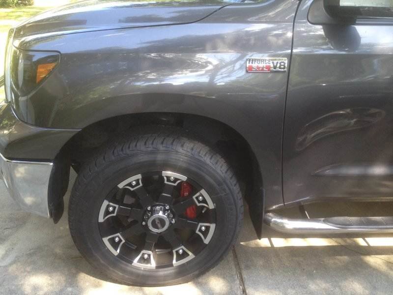 photo 1 Toyota Tundra custom wheels Vision  20x, ET , tire size 275/60 R20. x ET 