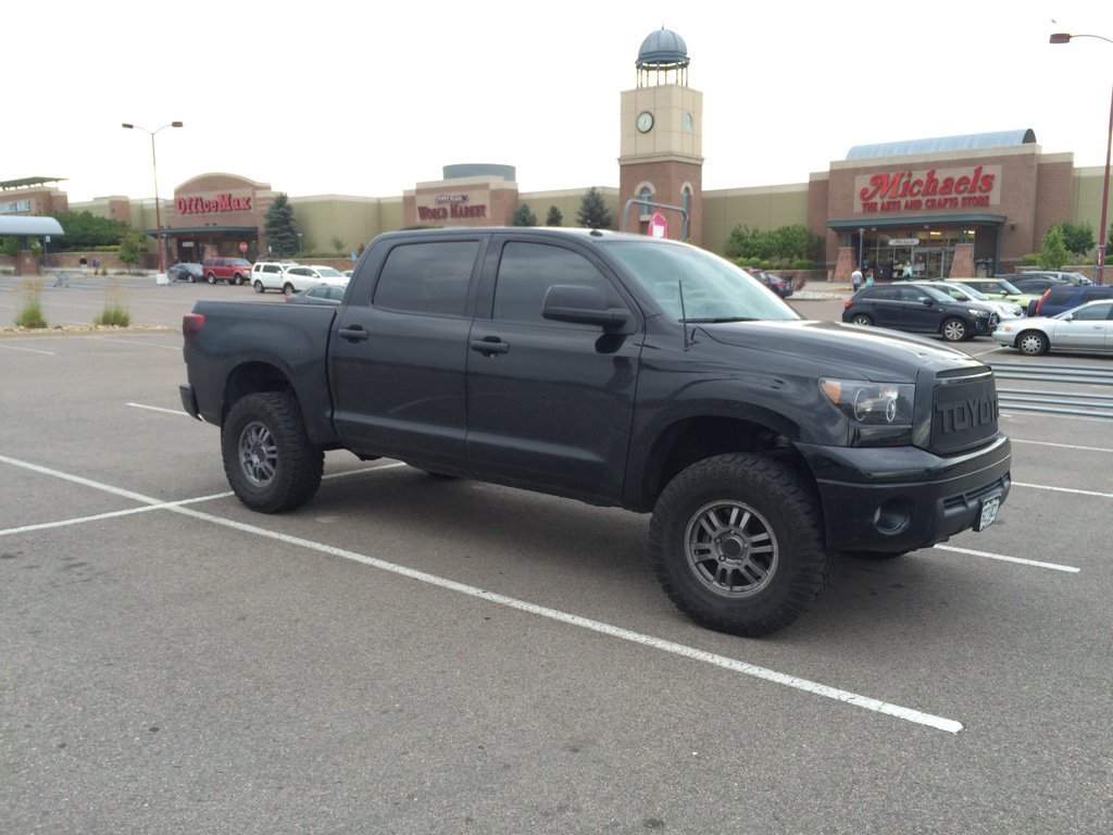 photo 2 Toyota Tundra custom wheels TRD  Rock Warrior 17x8.0, ET +50, tire size 315/70 R17. x ET
